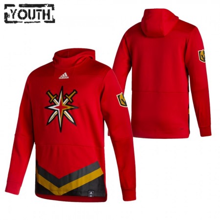 Vegas Golden Knights Blank 2020-2021 Reverse Retro Pullover Hooded Sweatshirt - Barn